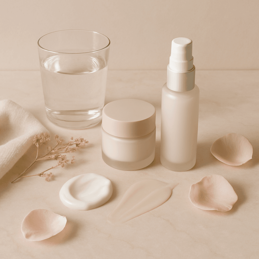 La hidratación facial: más allá de beber agua